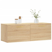 Thumbnail for Wandschrank Sonoma-Eiche 100x36,5x35 cm Holzwerkstoff