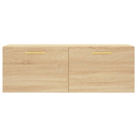 Thumbnail for Wandschrank Sonoma-Eiche 100x36,5x35 cm Holzwerkstoff