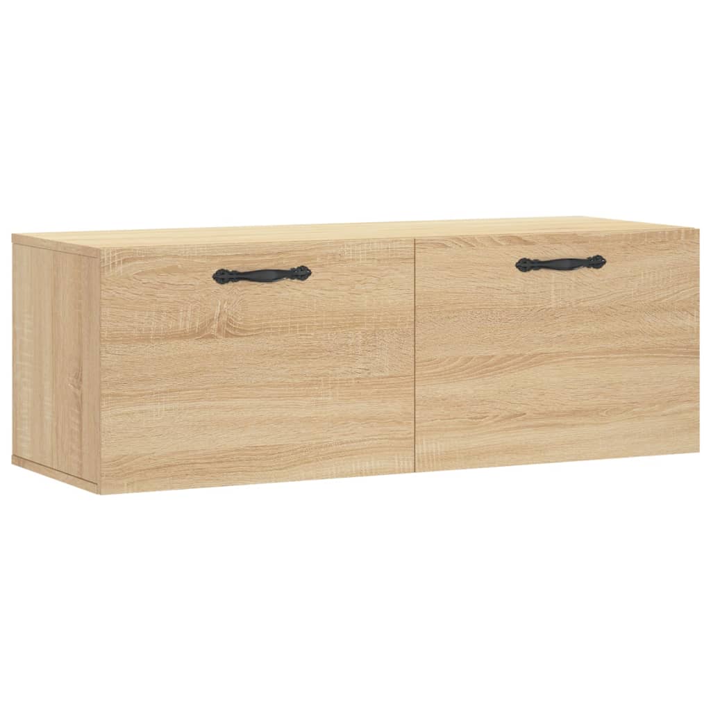 Wandschrank Sonoma-Eiche 100x36,5x35 cm Holzwerkstoff