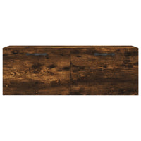 Thumbnail for Wandschrank Räuchereiche 100x36,5x35 cm Holzwerkstoff