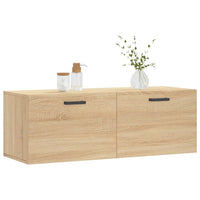 Thumbnail for Wandschrank Sonoma-Eiche 100x36,5x35 cm Holzwerkstoff