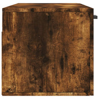 Thumbnail for Wandschrank Räuchereiche 100x36,5x35 cm Holzwerkstoff