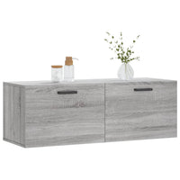 Thumbnail for Wandschrank Grau Sonoma 100x36,5x35 cm Holzwerkstoff