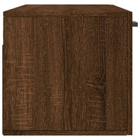 Thumbnail for Wandschrank Braun Eichen-Optik 100x36,5x35 cm Holzwerkstoff