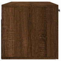 Thumbnail for Wandschrank Braun Eichen-Optik 100x36,5x35 cm Holzwerkstoff