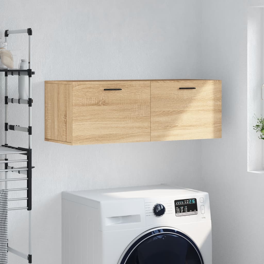 Wandschrank Sonoma-Eiche 100x36,5x35 cm Holzwerkstoff