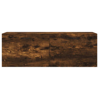 Thumbnail for Wandschrank Räuchereiche 100x36,5x35 cm Holzwerkstoff