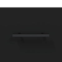 Thumbnail for Wandschrank Schwarz 100x36,5x35 cm Holzwerkstoff