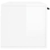 Thumbnail for Wandschrank Hochglanz-Weiß 100x36,5x35 cm Holzwerkstoff