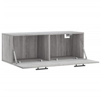 Thumbnail for Wandschrank Grau Sonoma 100x36,5x35 cm Holzwerkstoff