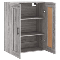 Thumbnail for Wandschrank Grau Sonoma 69,5x34x90 cm Holzwerkstoff
