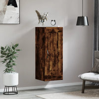 Thumbnail for Wandschrank Räuchereiche 34,5x34x90 cm Holzwerkstoff