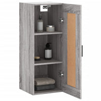 Thumbnail for Wandschrank Grau Sonoma 34,5x34x90 cm Holzwerkstoff