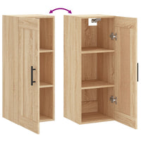 Thumbnail for Wandschrank Sonoma-Eiche 34,5x34x90 cm Holzwerkstoff