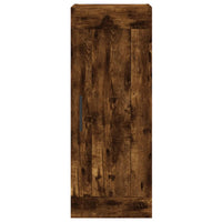 Thumbnail for Wandschrank Räuchereiche 34,5x34x90 cm Holzwerkstoff