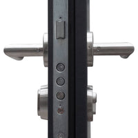 Thumbnail for Haustür Anthrazit 90x200 cm Aluminium