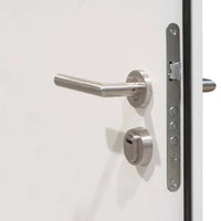 Thumbnail for Haustür Weiß 100x200 cm Aluminium