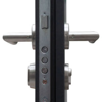 Thumbnail for Haustür Anthrazit 100x200 cm Aluminium