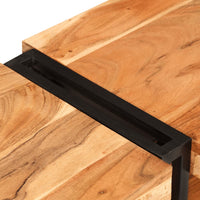 Thumbnail for TV-Schrank 140x30x40 cm Massivholz Akazie