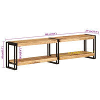 Thumbnail for TV-Schrank 160x30x40 cm Massivholz Mango