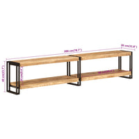 Thumbnail for TV-Schrank 200x30x40 cm Massivholz Mango