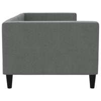 Thumbnail for Tagesbett Dunkelgrau 80x200 cm Stoff