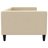 Thumbnail for Tagesbett Creme 90x200 cm Stoff