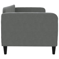 Thumbnail for Tagesbett Dunkelgrau 80x200 cm Stoff