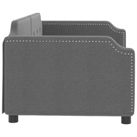 Thumbnail for Tagesbett Dunkelgrau 80x200 cm Stoff