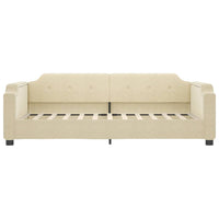 Thumbnail for Tagesbett Creme 80x200 cm Stoff