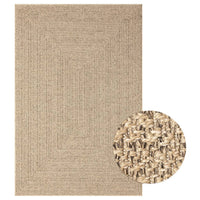 Thumbnail for Teppich 140x200 cm Jute-Optik Innen und Außen
