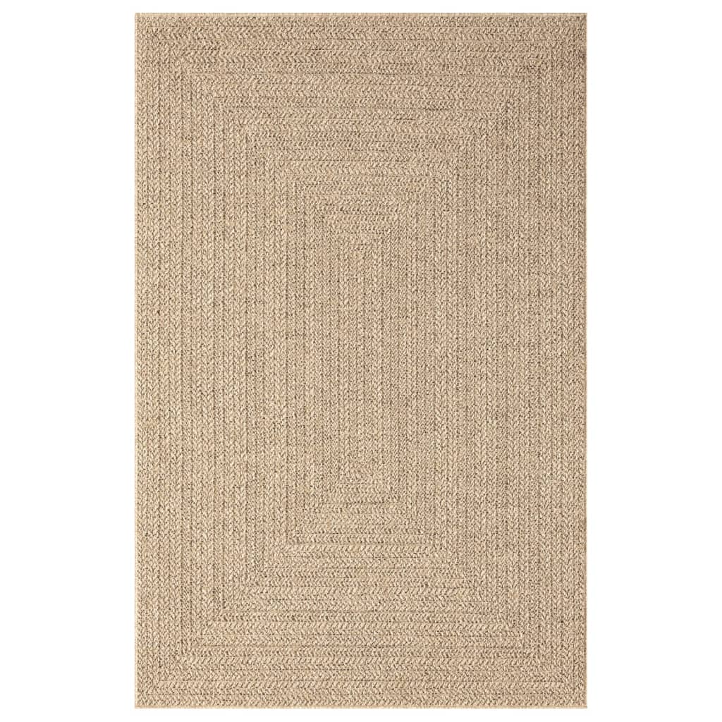 Teppich 160x230 cm Jute-Optik Innen und Außen