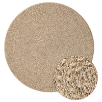 Thumbnail for Teppich 120 cm Jute-Optik Innen und Außen