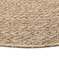 Thumbnail for Teppich 120 cm Jute-Optik Innen und Außen