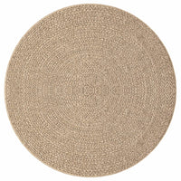 Thumbnail for Teppich 160 cm Jute-Optik Innen und Außen