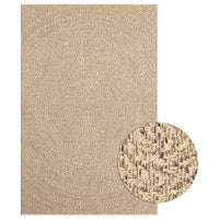 Thumbnail for Teppich 160x230 cm Jute-Optik Innen und Außen