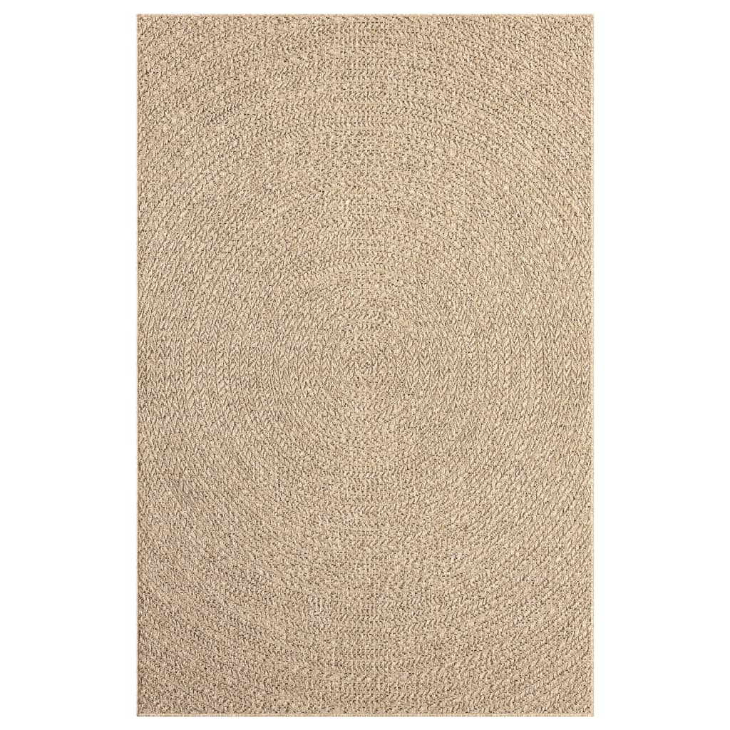 Teppich 200x290 cm Jute-Optik Innen und Außen