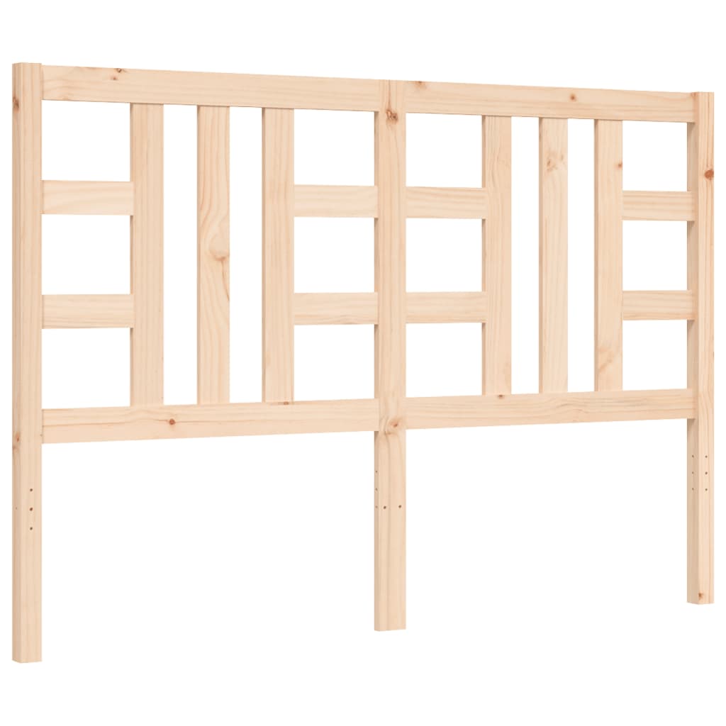 Massivholzbett mit Kopfteil 5FT King Size