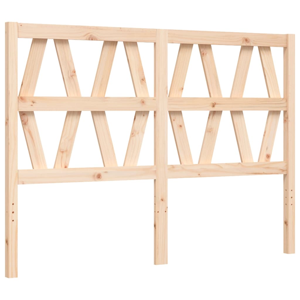 Massivholzbett mit Kopfteil 4FT Small Double