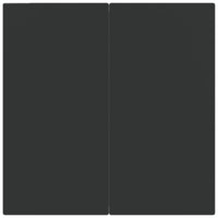 Thumbnail for 3-tlg. Garten-Essgruppe Schwarz Poly Rattan und Stahl