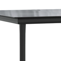 Thumbnail for 7-tlg. Garten-Essgruppe Grau und Schwarz Poly Rattan und Stahl