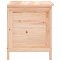 Thumbnail for Gartentruhe 50x49x56,5 cm Massivholz Tanne