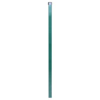 Thumbnail for Zaunpfosten 10 Stk. Grün 170 cm Verzinkter Stahl