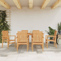 Thumbnail for 7-tlg. Garten-Essgruppe Massivholz Teak