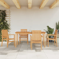 Thumbnail for 5-tlg. Garten-Essgruppe Massivholz Teak
