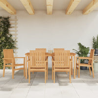 Thumbnail for 7-tlg. Garten-Essgruppe Massivholz Teak
