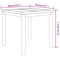 Thumbnail for 3-tlg. Garten-Essgruppe Massivholz Teak