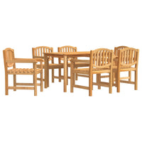 Thumbnail for 7-tlg. Garten-Essgruppe Massivholz Teak