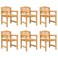 Thumbnail for 7-tlg. Garten-Essgruppe Massivholz Teak
