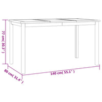 Thumbnail for 7-tlg. Garten-Essgruppe Massivholz Teak